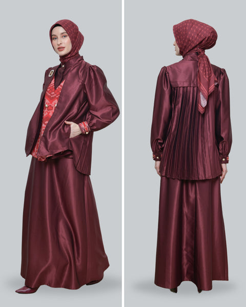 Maringka Monarch Midi Set (Outer, Inner & Skirt)