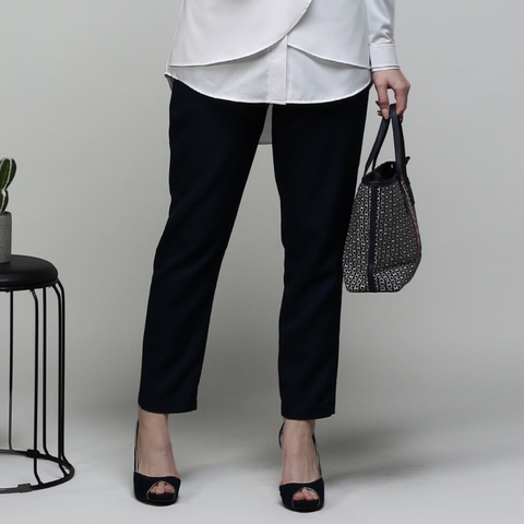 Maritime Blue Pipe Pants