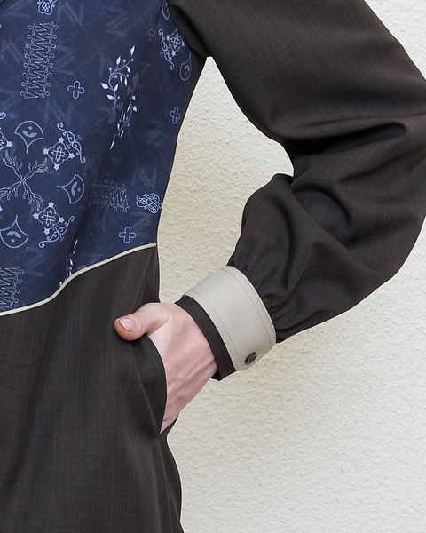 2in1 Asymmetric Dune Shirt