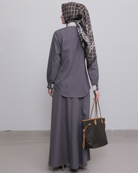 2in1 Moon Natya Midi Shirt + Skirt