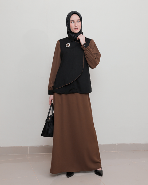 Lisbon Coal Flap Midi Set