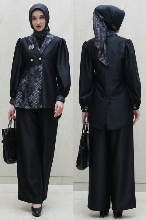 De Nuestra Woodsmoke Black Mako (Shirt & Culotte)