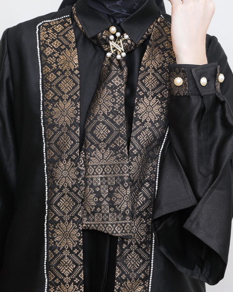 Karaman Coal Midi Shirt + Skirt