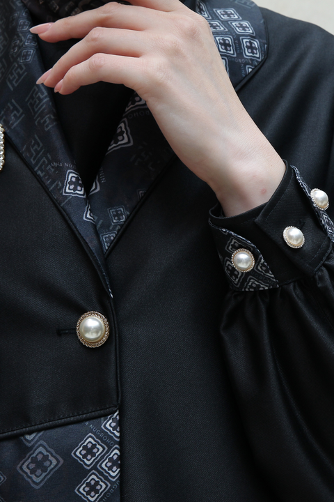 De Nuestra Woodsmoke Black Mako (Shirt & Culotte)