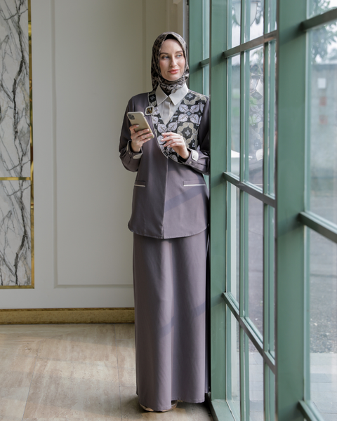 2in1 Moon Natya Midi Shirt + Skirt