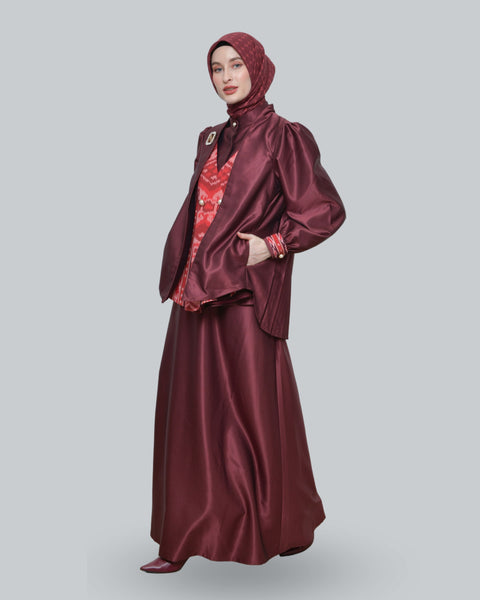Maringka Monarch Midi Set (Outer, Inner & Skirt)