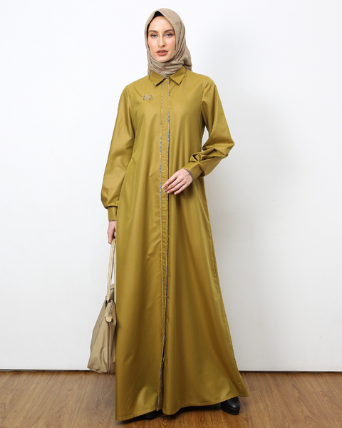 Puffy Al-Batra Kumera Gold Dress