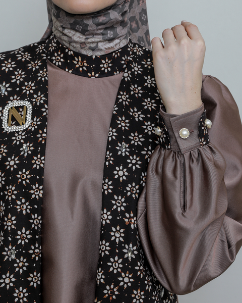 Utari Russett Midi Shirt + Skirt