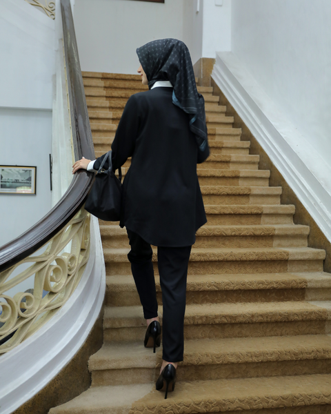 2in1 Piping Black shirt