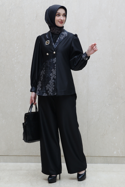 De Nuestra Woodsmoke Black Mako (Shirt & Culotte)
