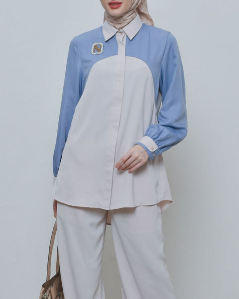 Manantee Thatch Pipping Shirt