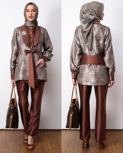Al-Khazneh Cleef Almond (Shirt & Pants)