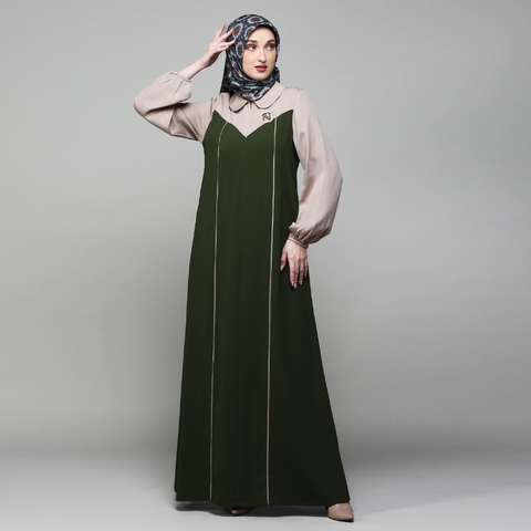 Princess Green Soy Bean Dress
