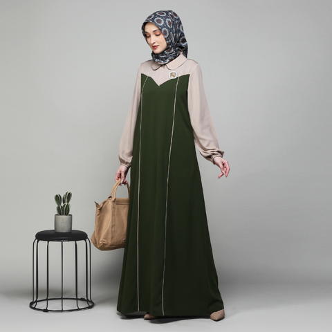 Princess Green Soy Bean Dress