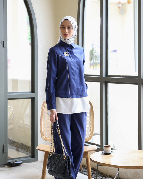 Layered Victoria Denim Shirt