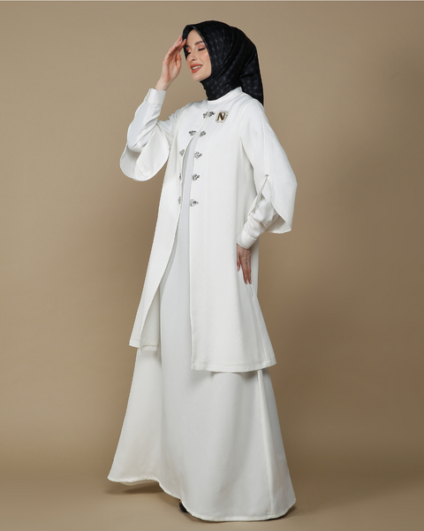 RAYA SERIES: Nora Broken White Dress