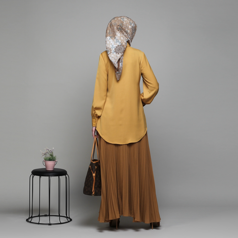 Puff Piping Sunflower Shirt