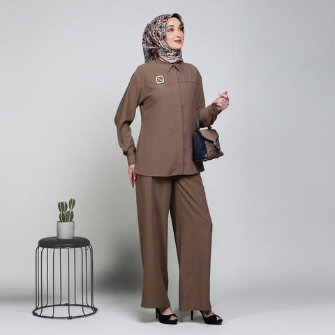 Piping Empire Hazelnut Shirt