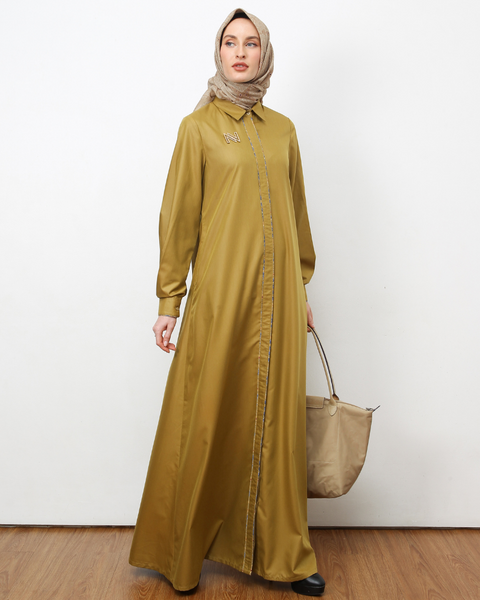 Puffy Al-Batra Kumera Gold Dress
