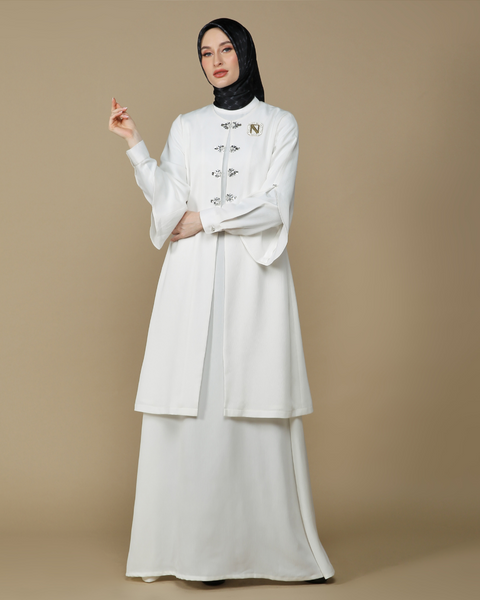 RAYA SERIES: Nora Broken White Dress