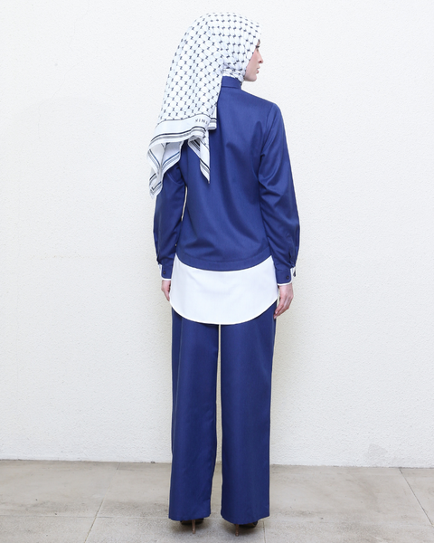 Layered Victoria Denim Shirt