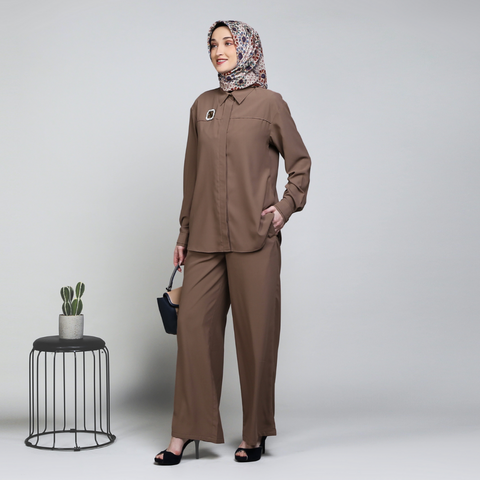 Piping Empire Hazelnut Shirt