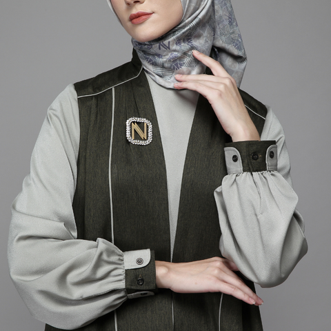 2in1 Twotone Woodland Sage Tunic