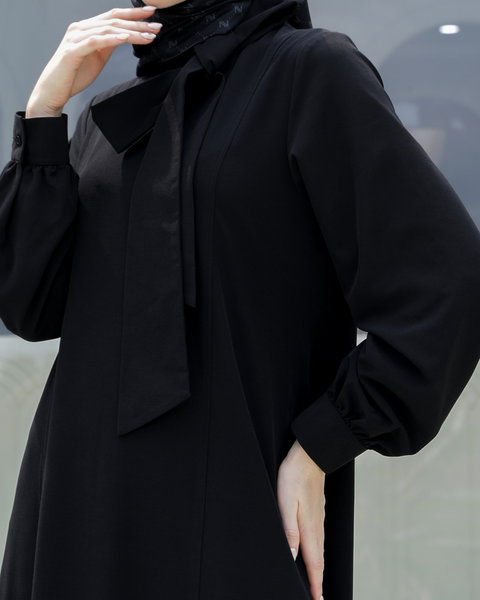 Tie Waikawa Blue & Black Dress (2 Colour)