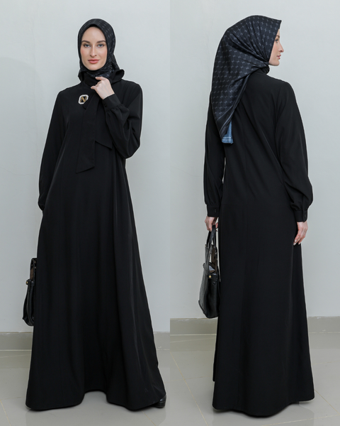 Tie Waikawa Blue & Black Dress (2 Colour)