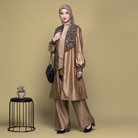 Outer Rich Gold Driftwood Exclusive (Shirt & Culotte)