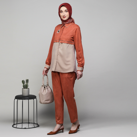 Pleats Summer Sand Shirt