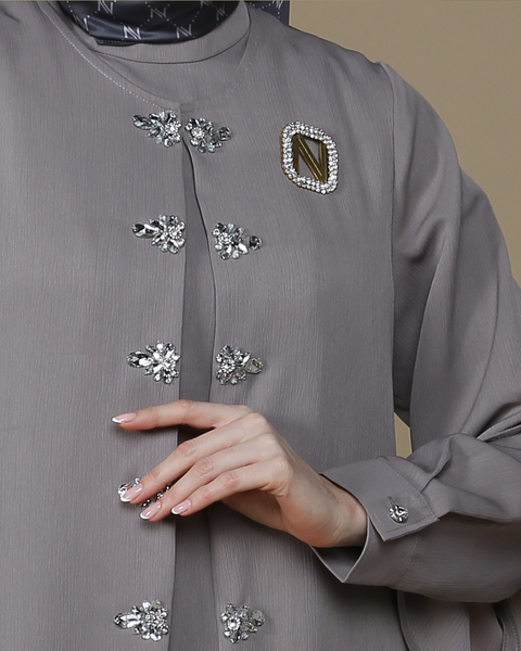 RAYA SERIES: Nora Dove Dress