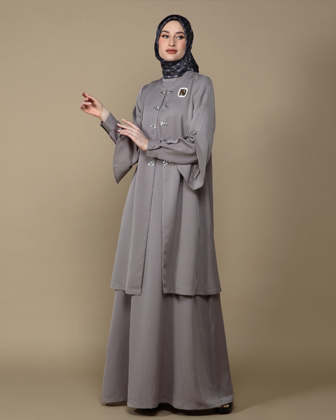 RAYA SERIES: Nora Dove Dress