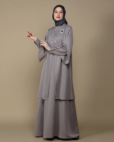 RAYA SERIES Nora Dove Dress