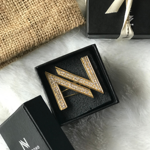 Exclusive Gold Brooch