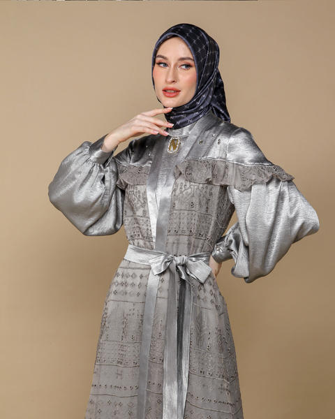 RAYA SERIES: Halwa Silver Pure Dress