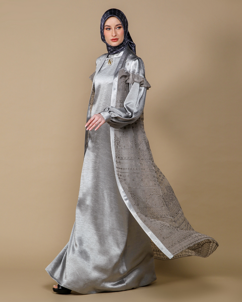 RAYA SERIES: Halwa Silver Pure Dress
