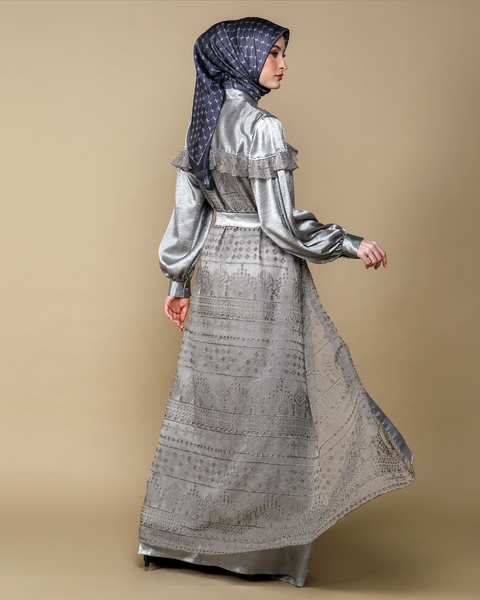 RAYA SERIES: Halwa Silver Pure Dress