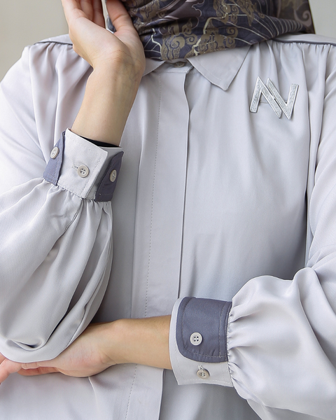 Wrinkle French Gray Shirt