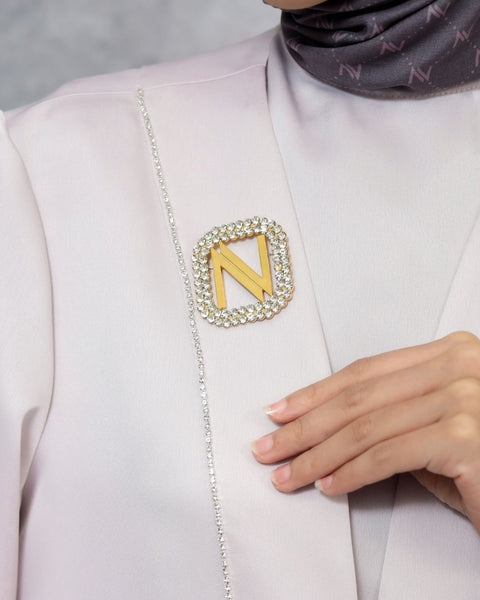 Abaya Wild Sand (Shirt, Long Outer & Culotte)