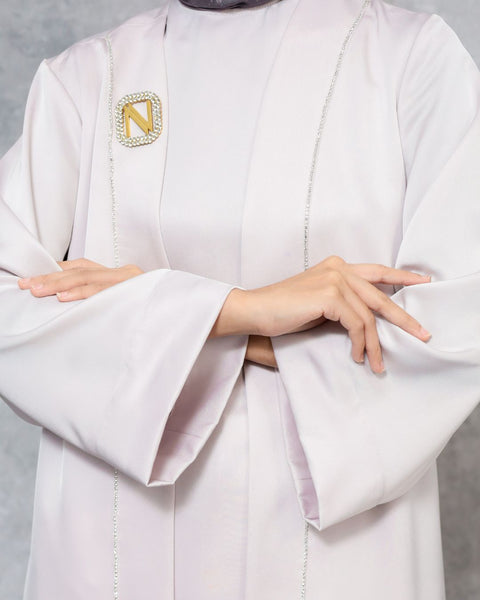 Abaya Wild Sand (Shirt, Long Outer & Culotte)