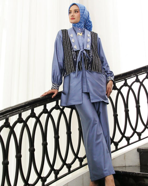 Aruna Lynch Shirt Set (Shirt & Culotte)