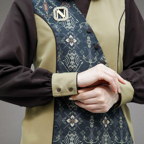 2in1 Clay Dayu Midi Shirt