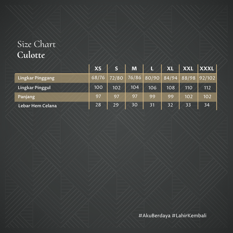 Silver Culotte