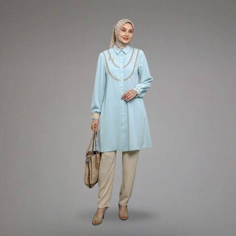 Frill Mabel Dayu Semi Tunic