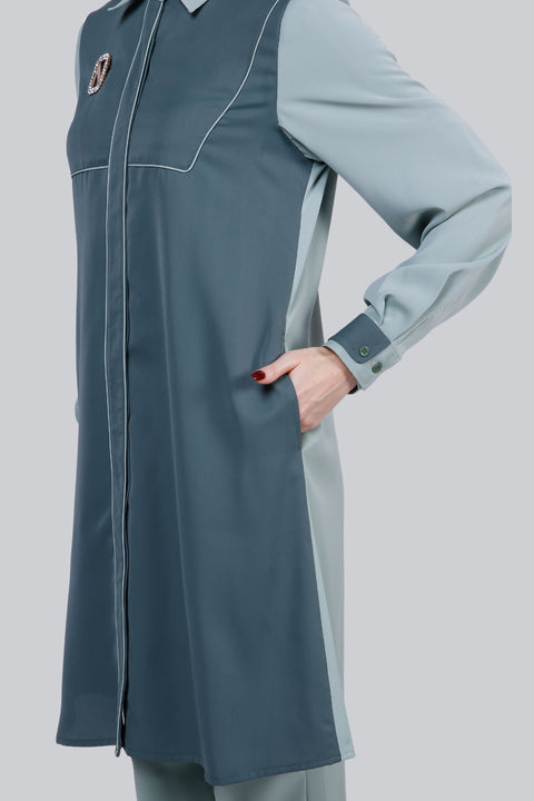 Piping Spectra Semi Tunic