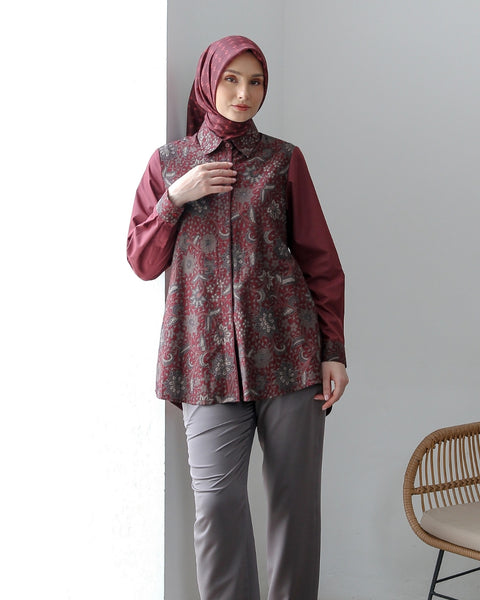 Ruffle Ruby Siena Shirt