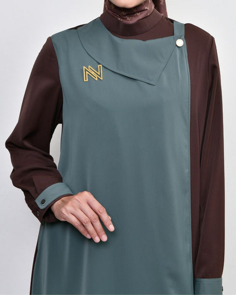 Flap Cocoa Olive Dress