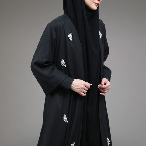 Mecca Black Dress (Dress, Long Outer, Khimar)