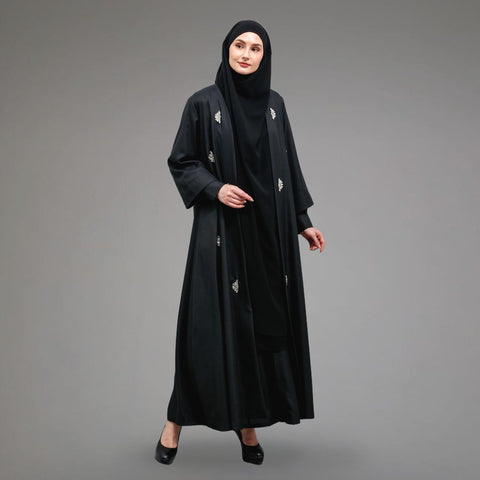 Mecca Black Dress (Dress, Long Outer, Khimar)